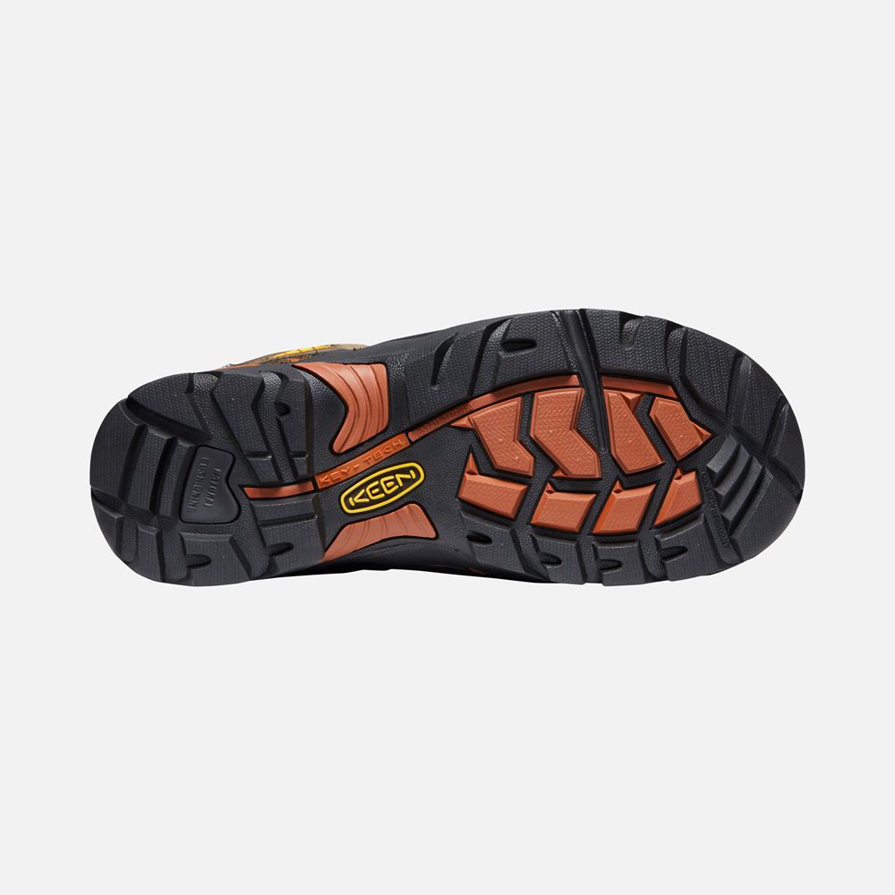 Keen Arbetskängor Herr Bruna - Pittsburgh 6\" (Soft Toe) - 632185TAC
